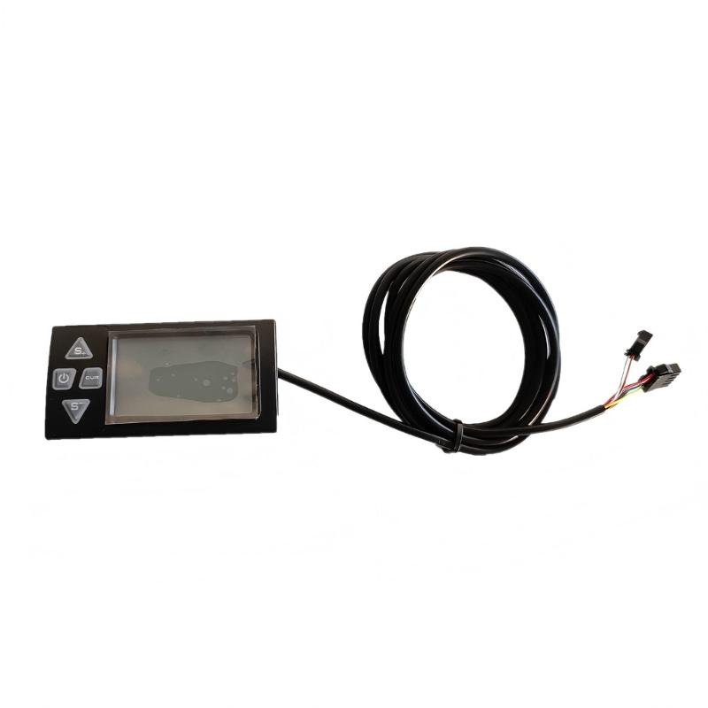 

Multiple Voltage LCD Screen Gauge Instrument Meter for Electric Bikes and Scooters Monitors Speed Distance Battery Life 1