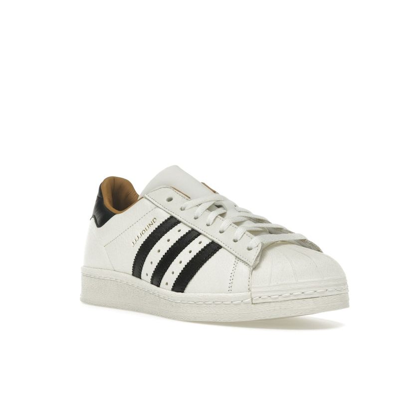 Adidas JJJJound x Superstar 82 Made in Germany Off White Unisex Sneakers Cream Core-Black IH8148