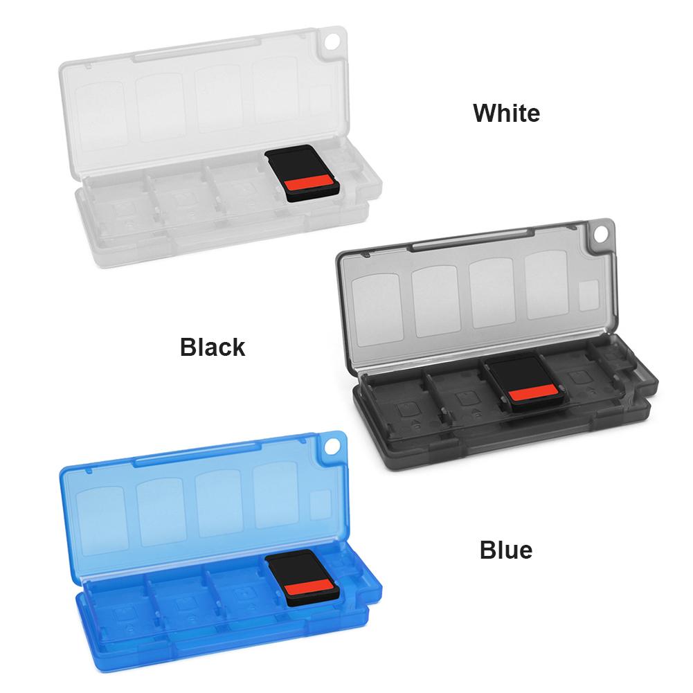 10 in 1 Portable Game Memory Card Holder Case Storage Box for Nintendo Switch Anti-dust Game Card Organizer Case
