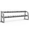 Commercial Double-Layer 10-Pair Dumbbell Rack