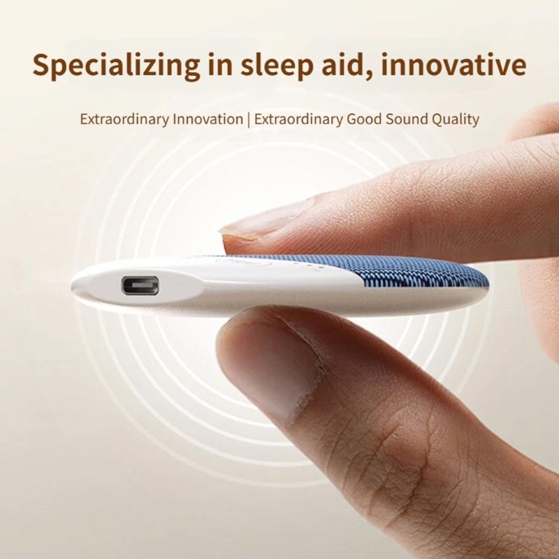 Bluetooth-compatible Speaker Sound White Noise Soundbar Wireless MP3 Music Player Comfortable For Travel Relaxation
