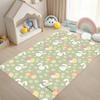 Rabbit Easter Egg Carpet Door Mat Cartoon Easter Bunny Carpet Living Room Bedroom Holiday Party Decoration Carpet Rug