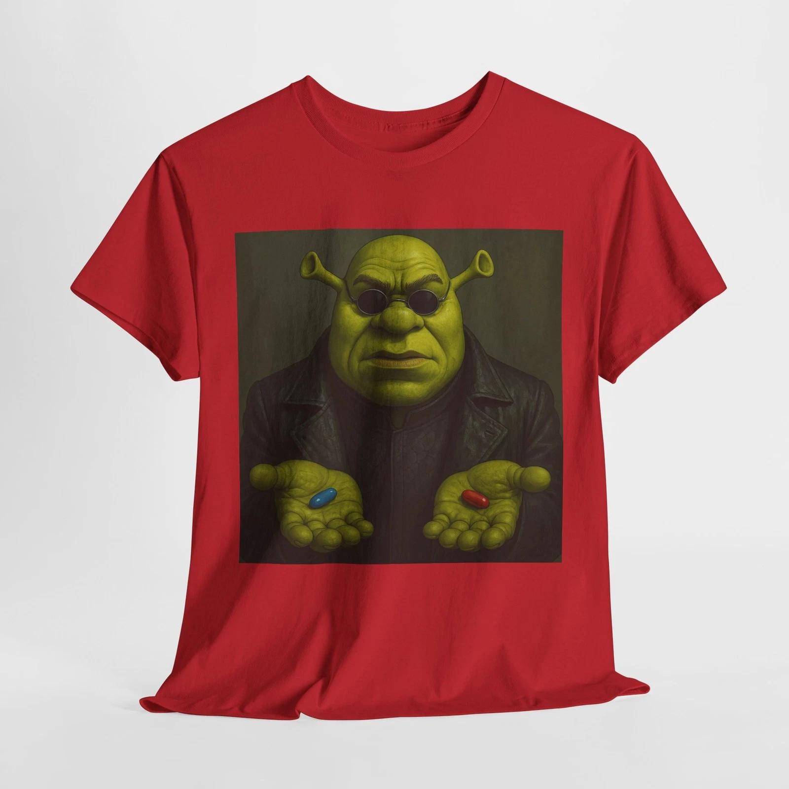 

Shrek Inspired Unisex Heavy Cotton Tee, Fun Graphic Tee, Casual Wear, Gift [...] M