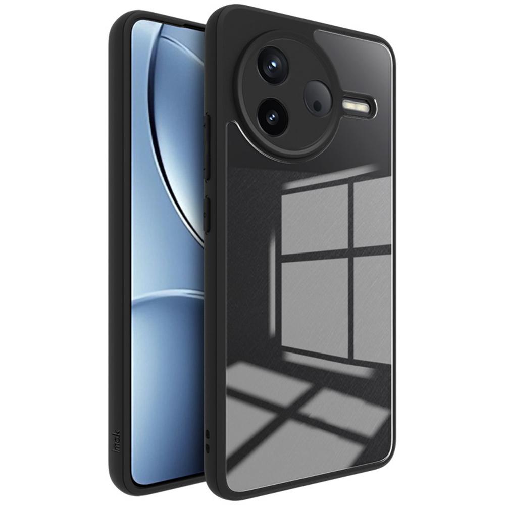 

Для Xiaomi Poco F7 Pro 5G/Redmi K80 5G Прозорий Чохол TPU+PC Чохол для Телефону Посилені Кути Style A