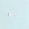 Nike Sportswear Printed Logo Soft Solid Color Short Sleeve Dress Women dresses Glacier-Blue White HJ8149-474