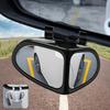 2Pcs/set Hd Wide-Angle Blind Spot Mirrors for Cars - 360° Adjustable Fit Triangle Design