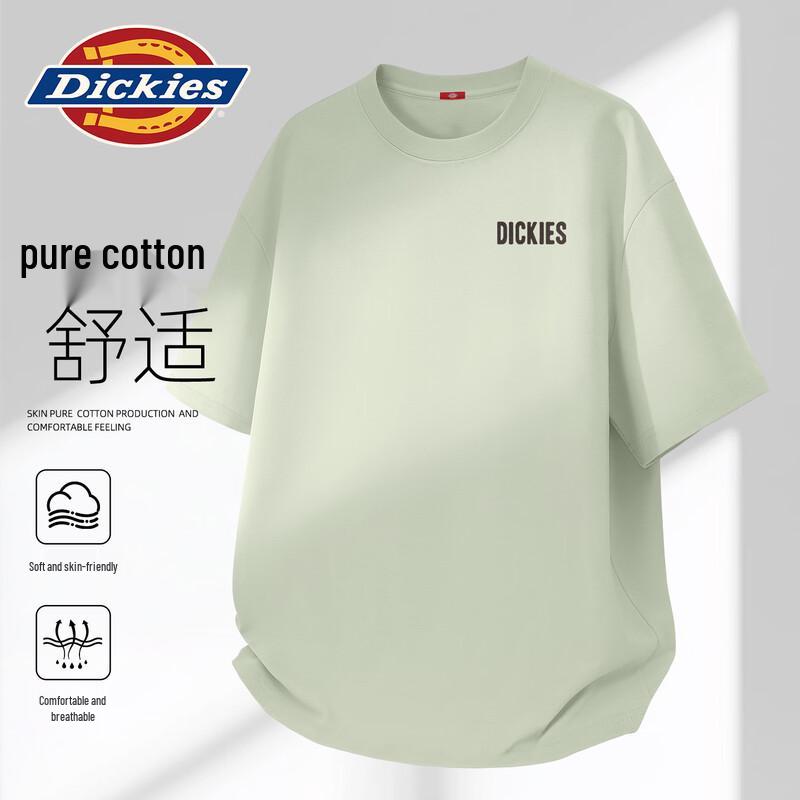 Dickies Men's Heavyweight Pure Cotton Short Sleeve T-Shirt