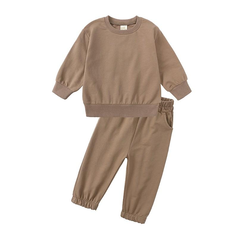 Kids' Hoodie & Pants Set - Casual 2-Piece Sportswear For Children