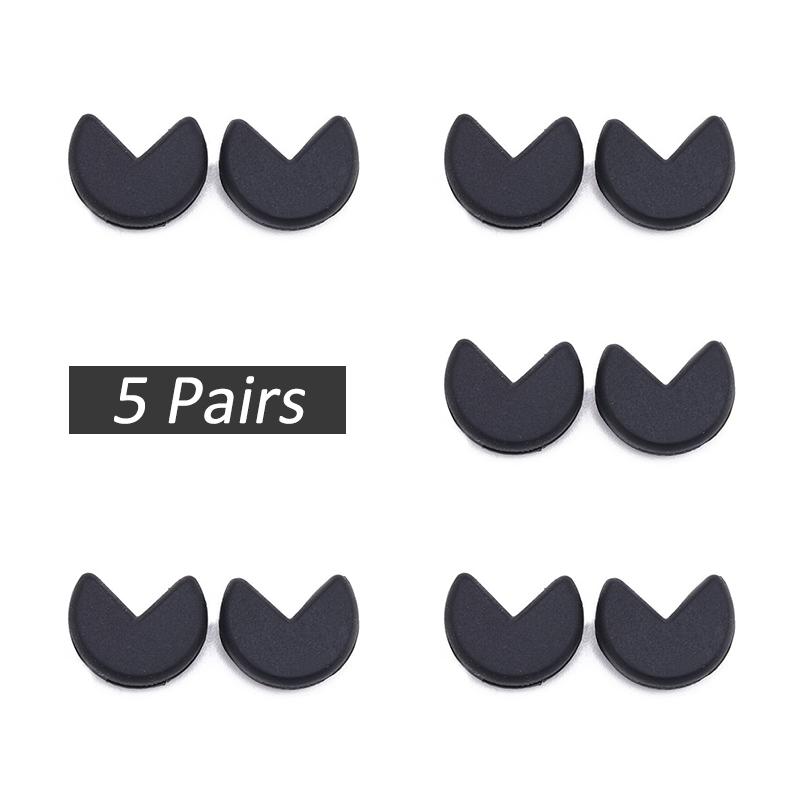5 Pairs / Package Silicone Anti-slip Holder for Glasses Accessories Ear Hook Sports Eyeglass Temple Tip Stoppers Eyewear Hook