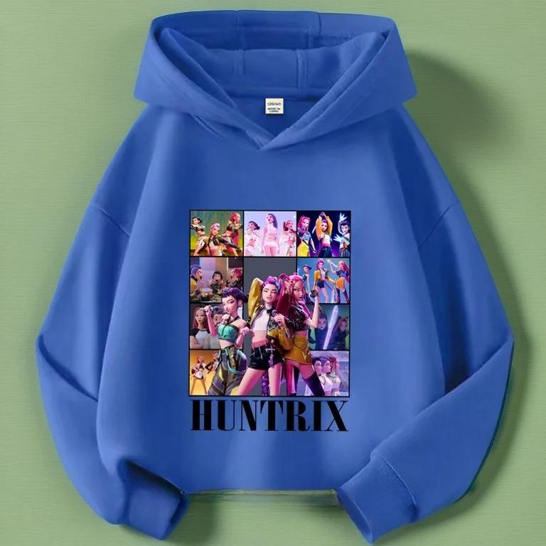 Kinder Hoodie Manga Kpop Dämonenjäger Kinder Sweatshirt Niedlicher Tiger Langarm Jungen Mädchen Lässige Kapuzenpullover