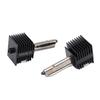 Print Head Hot End Kit 0.4mm Hardened Stainless Steel Print Head Extruder Hot End Kit with 4Pcs