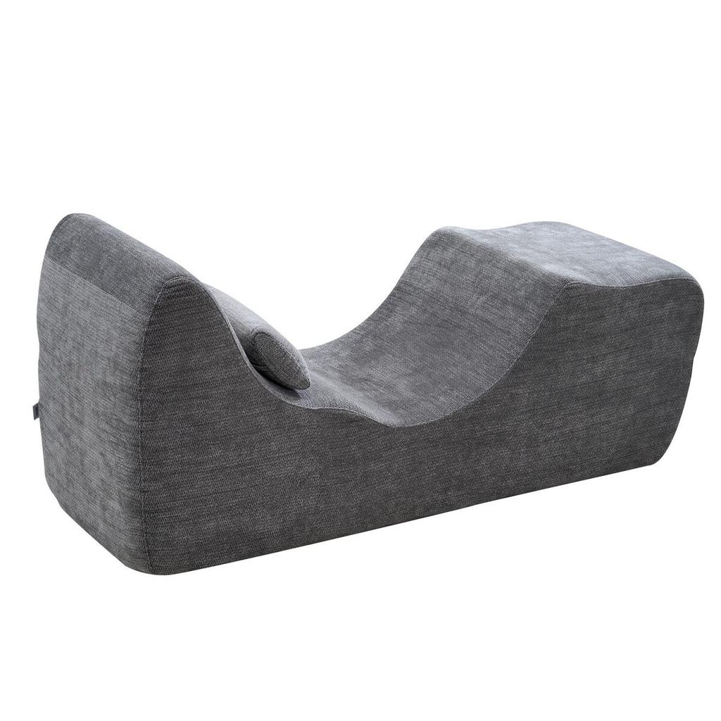 Yoga-Stuhl Chaise, Ergonomischer Liegestuhl für Yoga, Moderner Knochenloser Gebogener Schaumstoff-Liegestuhl für den Innenbereich für Massage, Dehnen, Entspannung, Bewegung,