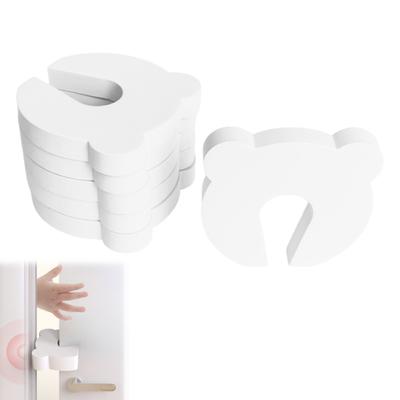6 Pcs Slam Proof Doorstop Door Kids Finger Pinch Guard Foam Doorstop To Prevent Slamming And Keep Door Open for Door Edge