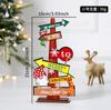 New Christmas Ornaments Festive Tabletop Christmas Tree Ornaments Christmas Tree Table Christmas Wooden Ornaments