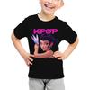 Children's Clothing Cotton KPop Demon Hunter Casual Top Short Sleeved Children's Girl Boy KPop Demon Girl Group Fan Gift T-shirt