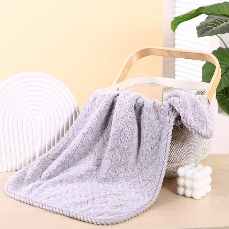 

Коралловый флис 80 г Ультрамягкое Впитывающее Бытовое Дорожное Впитывающее Быстросохнущее Толстое Полотенце для Волос