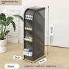 Pen Organizer Desk Organization Cute Desk Pencil Markers Cup Holder Storage Box Set Multi-Functional Stationary for Home Office