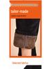 Corduroy Winter Velvet-Lined Trousers for Women - Warm, Straight-Leg, Ideal for Elderly and Middle-Aged.