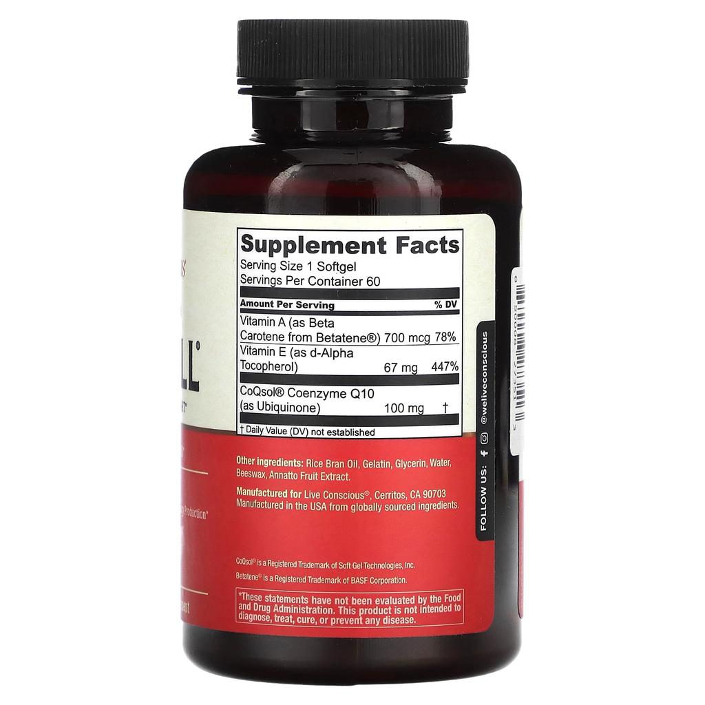 Coqwell, 60 softgels