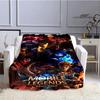Mobile Legends Bang Bang Cartoon Printed Blankets Fashion Warm Flange Blanket Home Travel Blanket Bed Linings Birthday Gift