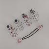 Claws Zombie Punk Women Hair Clip Korean Style Barrette Hair Accessories Halloween Rubber Band