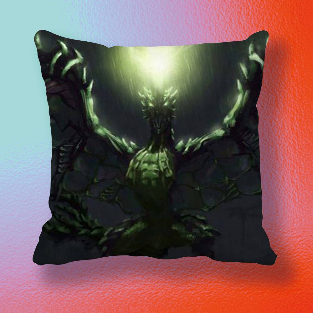 Monster HHunter Game Pillow cover Soft Microfiber Pillowcase Home Sofa Decor Surprise Decorative printed