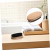 ELAYARD Beard Natural Wooden Durable Cleaning Beard Men's Brush, Bristles, Handle, Tool, Sling, Men's Grooming, Portable.