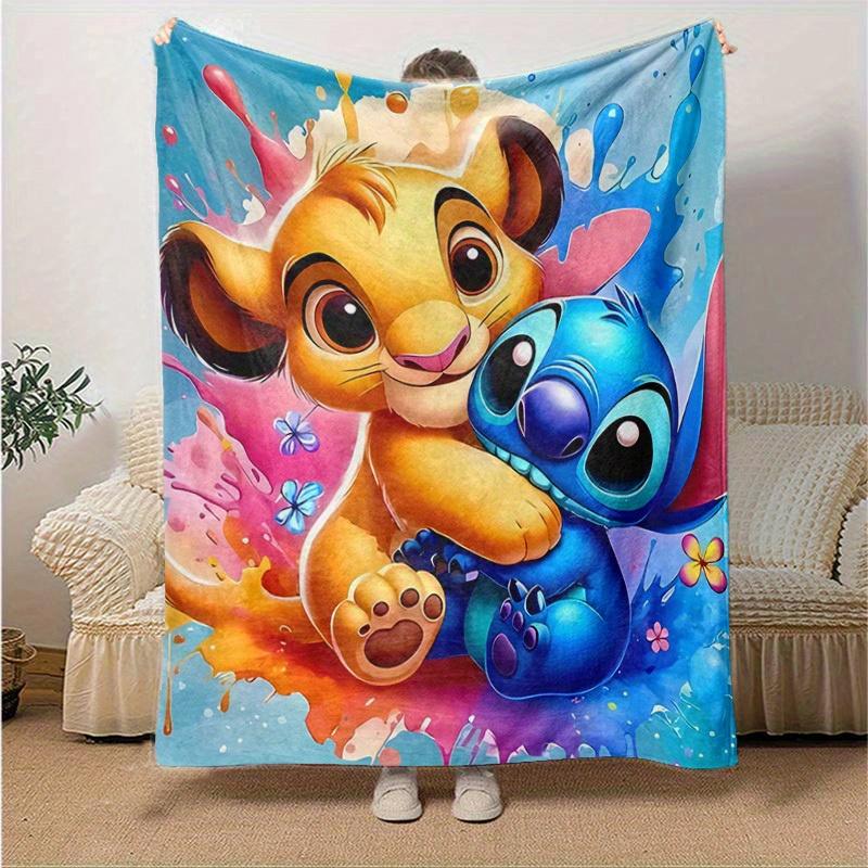 1PC Seasonal Universal Home Decorative Blanket - Perfect for All Seasons, Soft Flannel Throw Blanket, Living Room, Travel, Camping, Car Blan