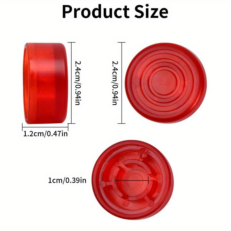 4pcs guitar Guitar Effect Pedal Topper - Enhance Your Footswitch Experience with Electric Guitar Footswitch Cap
