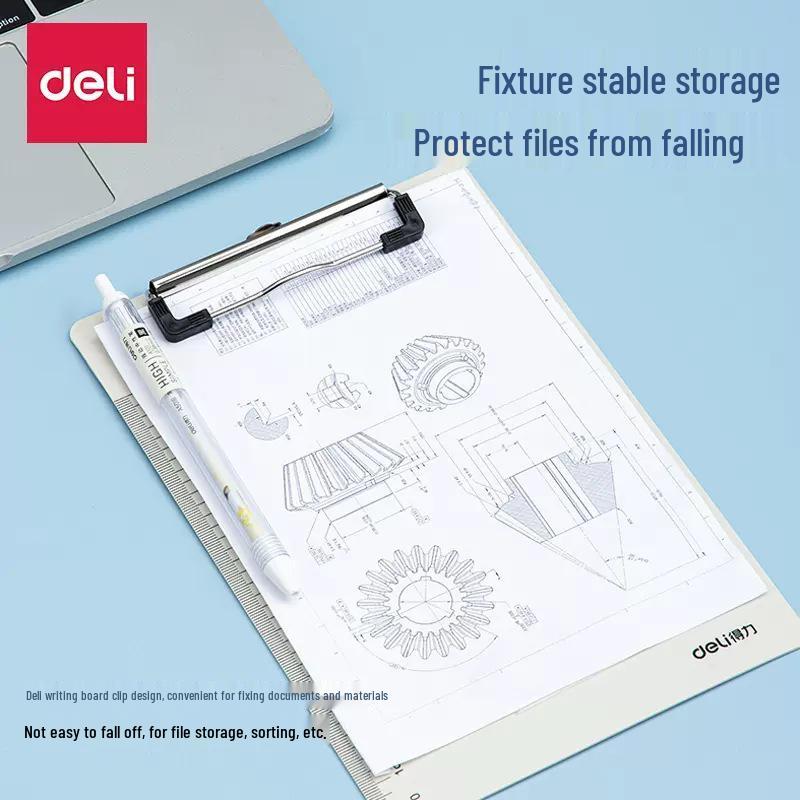 Deli 9248 A4 Vertical Menu Clipboard with Writing Pad
