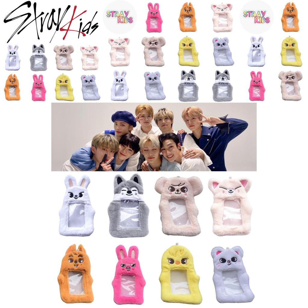 Skz White Rabbit Rabbit Fur Card Holder For Felix Bang Chan And Public Transportation Cards