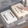 Clear Refrigerator Organizers Container With Secure Locking Lid Food Safe PP Materials For Iced Meals
