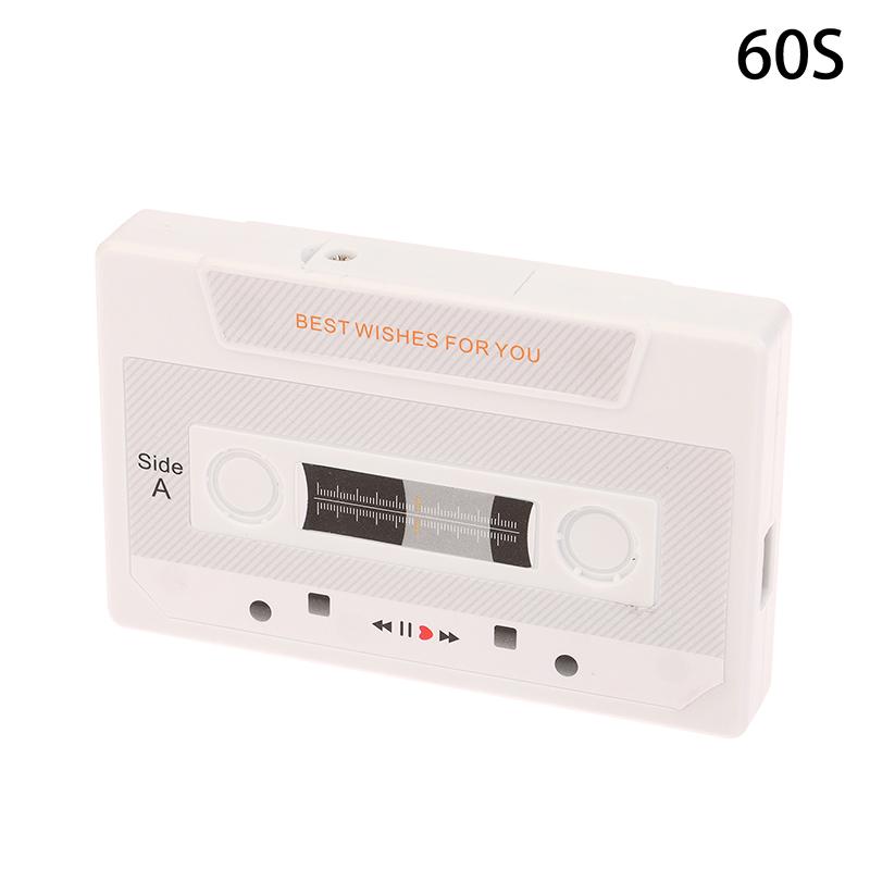 Usb Rechargeable Voice Recording Cassette Tape 60/300 Seconds Voice Recorder Greeting Card