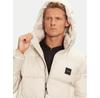 Winter Jacket Calvin Klein K10K113476 Beige, Standard Fit