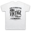 1979 Vintage Model Born In Birth Year Date Funny Age Mens And Womens T-Shirt