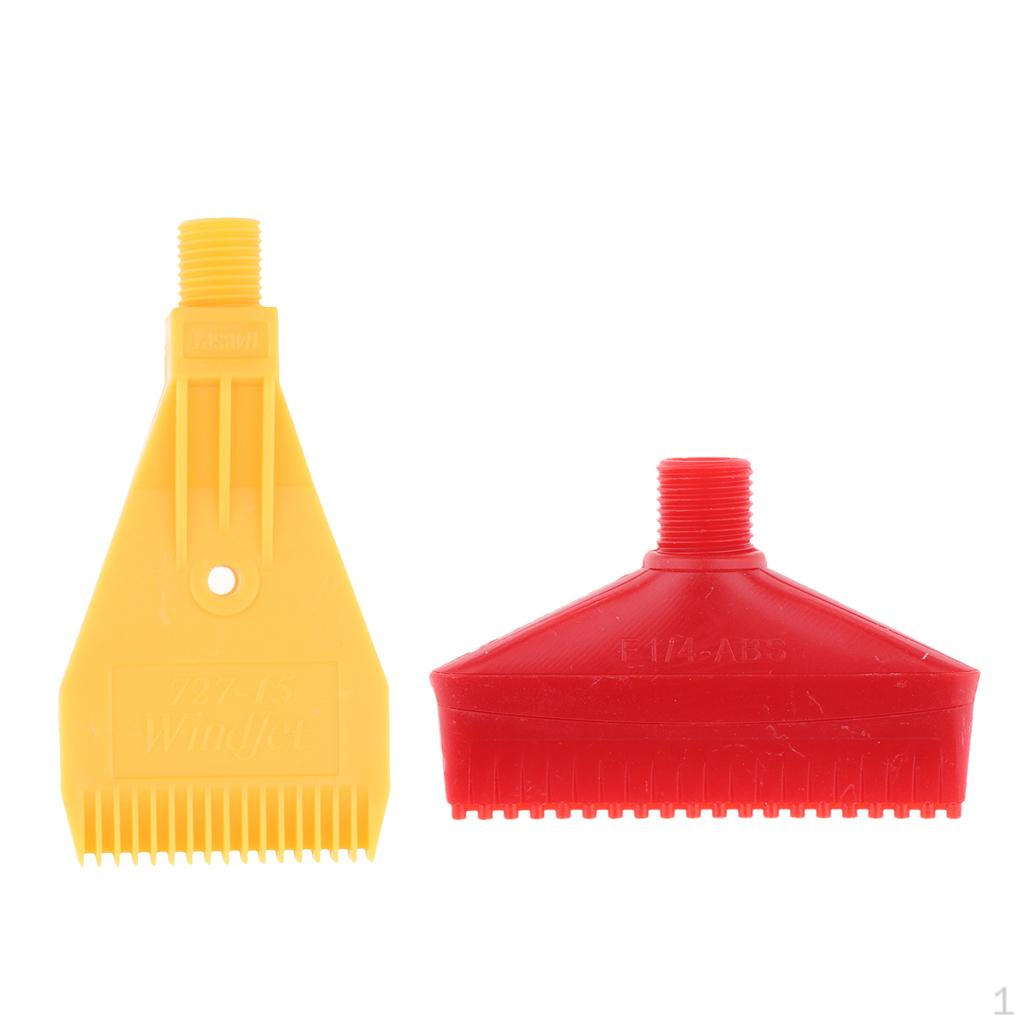 

2 штуки Плоское сопло для обдува воздухом, размер резьбы 1/4 , распыление, одно отверстие