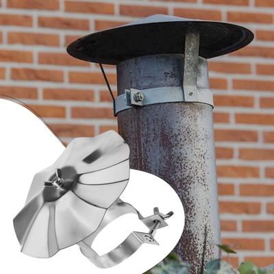 Chimney Rain Cap Chimney Flue Cowl Pipe Roof Vent Cap Rain Cover Stove Pipe Cap