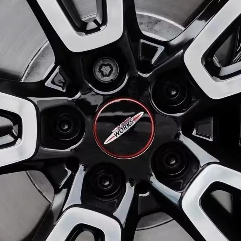 NEA5  4pcs 56mm Car Styling Wheel Center Cap Hub Replaced For MINI Cooper JCW S One Countryman F54 F55 F56 F57 F60 R50 R53 R55 R56 R57