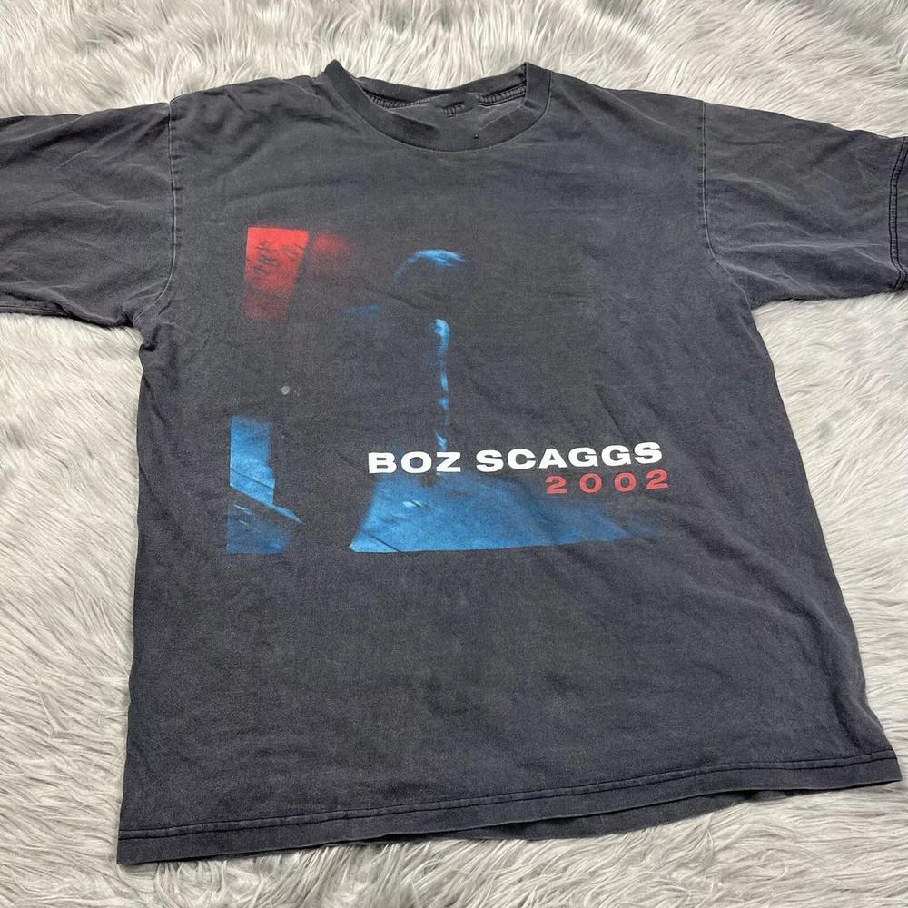 Boz Scaggs 2002 Concert T-Shirt Size S-5XL Men Cotton BSS25 Unisex T-Shirt XXXL