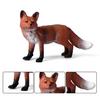 Realistische Fuchs Wildtierfigur PVC-Figur Handwerk Kinderspielzeug Desktop-Dekor