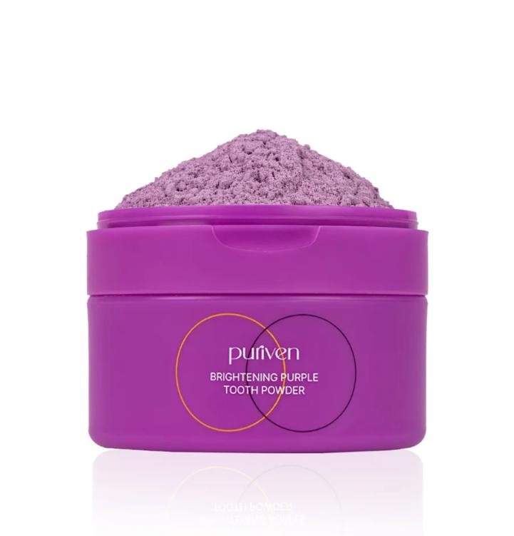 Puriven Purple Color Correcting Tooth Powder, 40g 40g