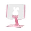Rotatable Foldable Tablet Stand Aryclic Panel Hollow Rabbit Tablet Foldable Holder Transparent Multi Angle Tablet Phone Bracket