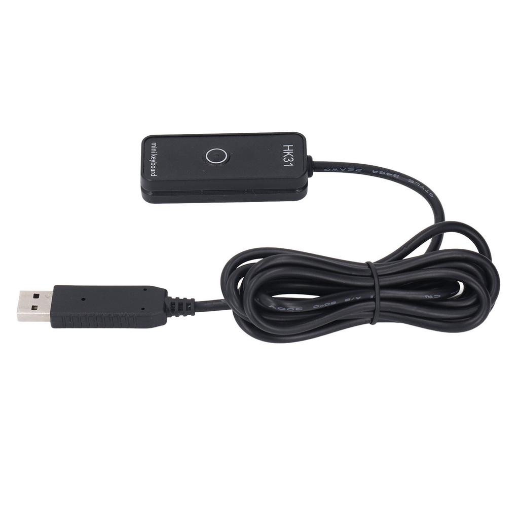 Custom USB Mini Keypad Programmable Macro Keyboard Raised Braille Design Magnetic Mounting HK31 1 Key Position