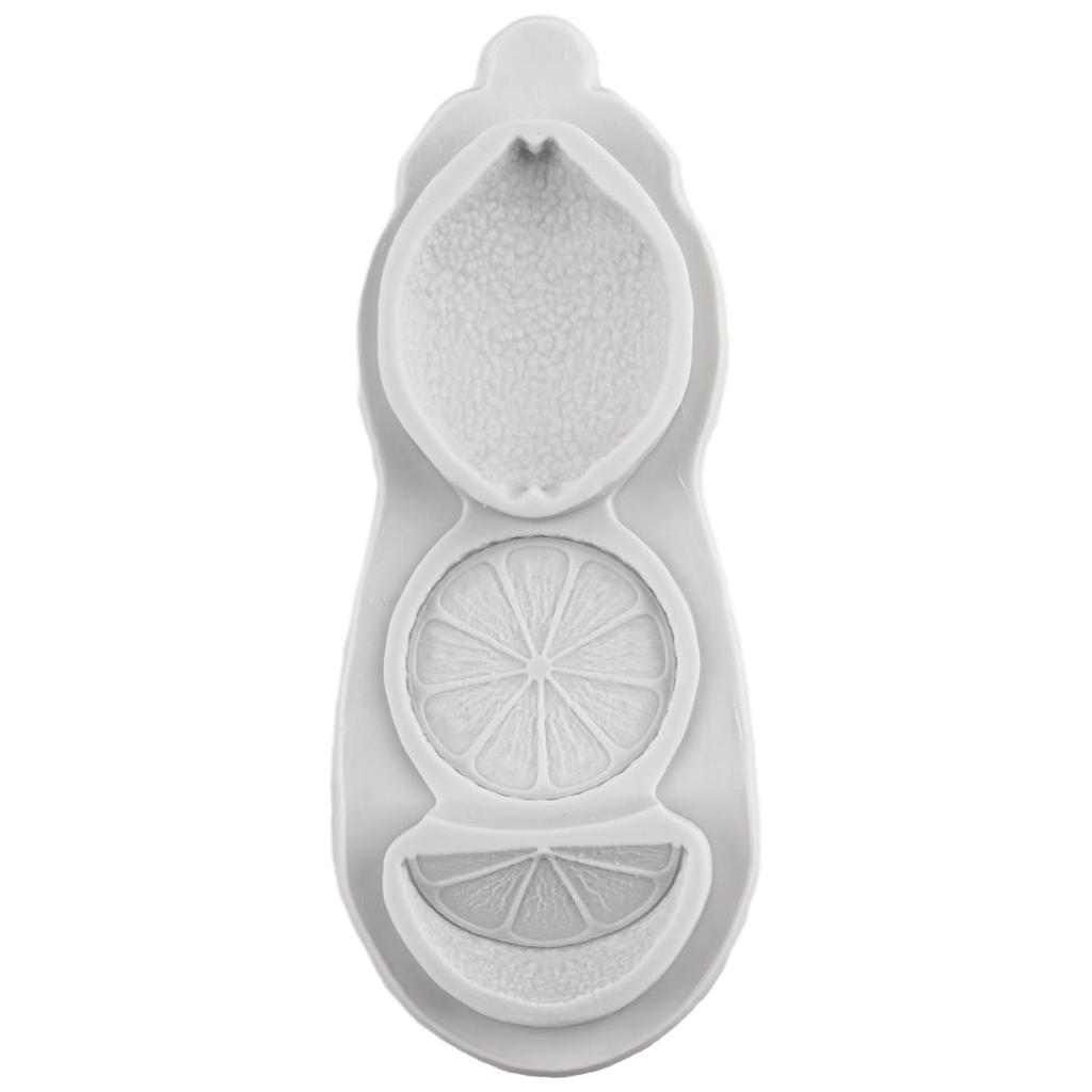 Lemon Silicone Mold Fruit Flower Lemon Slices Orange Fondant Molds Cake Decorating Tools Cupcake Topper Candy Resin Clay Chocolate Gumpaste Mold