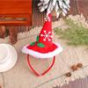 Set Of 4 Adjustable Size Headbands Christmas Themed Headwear Handmade Festives Costume Accessories Party Supplies