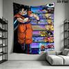 Dragon Ball Z Evolution Goku's Power Wandteppich Hintergrundtuch Mode Druck Weiche Wanddekoration Hintergrund Wandbehangtuch