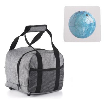 Oxford Cloth Bowling Ball Bag Single Ball Tote Bowling Bag with Padded Ball Holder