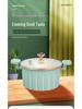 Large Capacity Non-Stick Enamel Soup Pot - Multi-Functional Double-Handled for Low Pressure Cooking