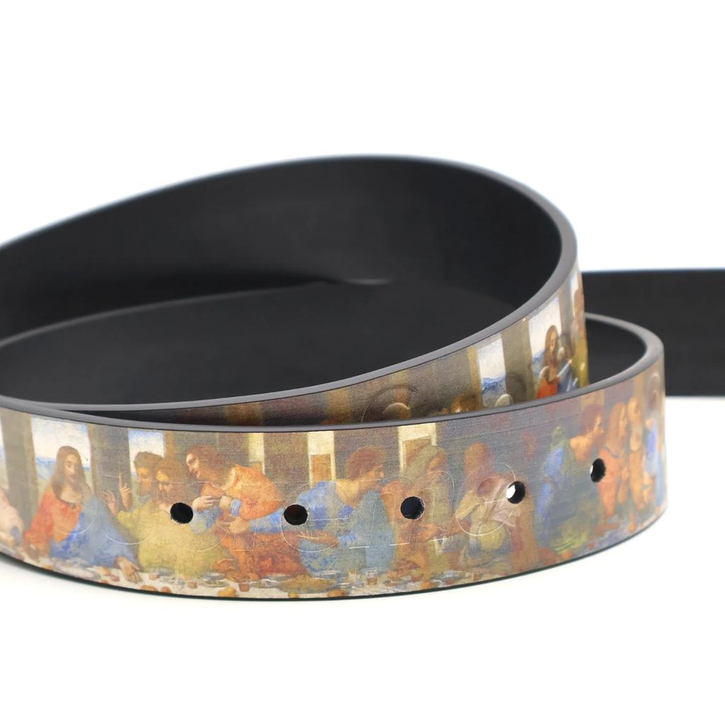 Supreme Last Supper Leather Belt Multi
