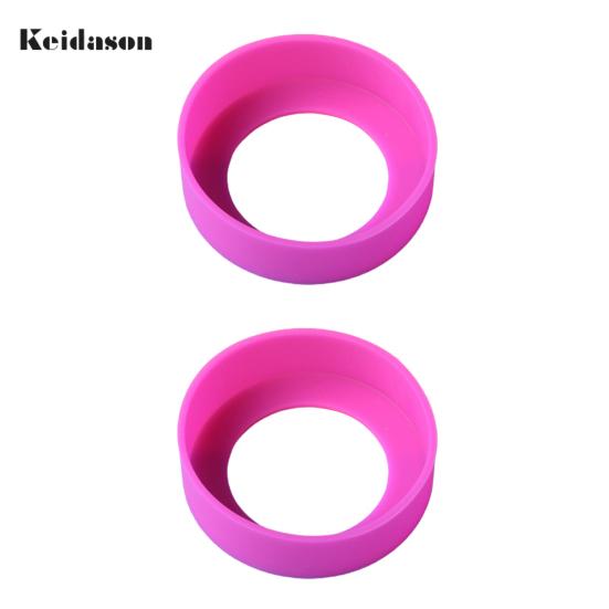 Useful BPA Free Solid Color Bottle Boot Reduce Noise Coffee Cup Protector Cover Household Supplies